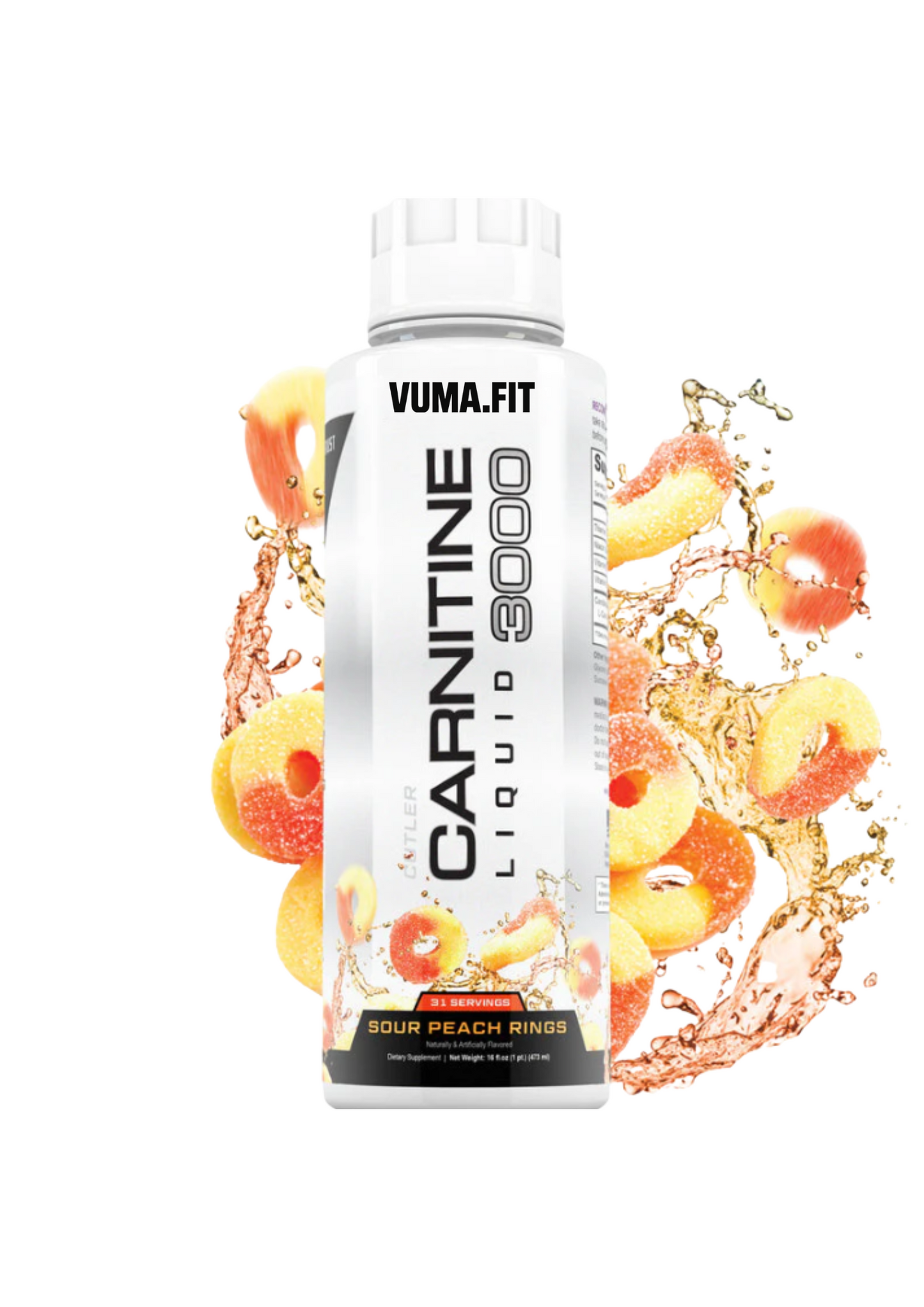 L-Carnitine 3000 Sour Peach Rings Flavour